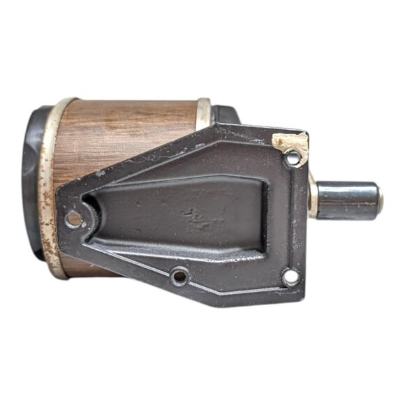 Vintage APSCO Berol Giant Pencil Sharpener Woodgrain Mount Industrial Work - Picture 6 of 7